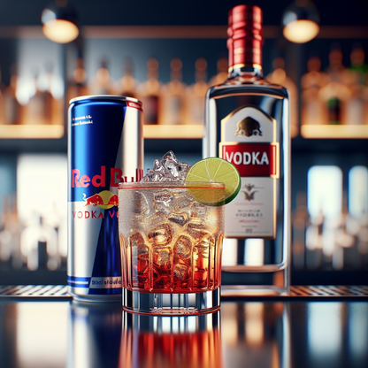 Candy shot - Wodka Redbull